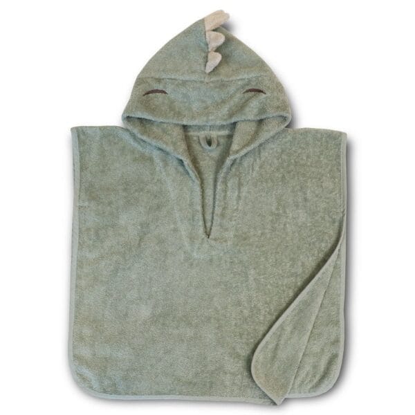 Adeline poncho – Licht groen Dino