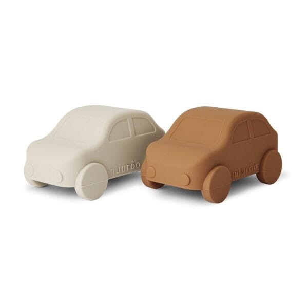 Gry siliconen speelauto 2 stuks