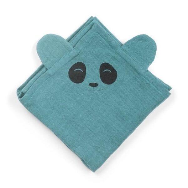 Bjork knuffeldoekje 2-pack Panda – lood