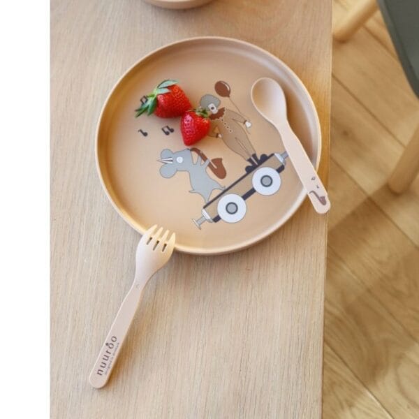 Pil bioplastic (PLA) bord 2-st.