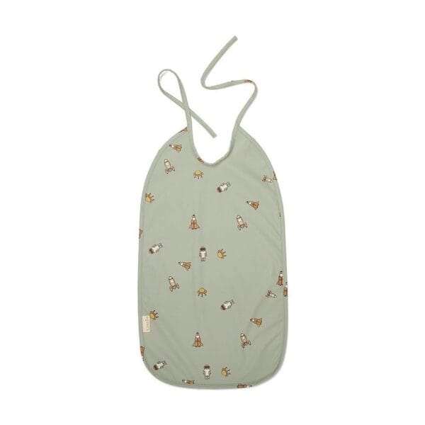 Alberte lange slabbetje gecoat