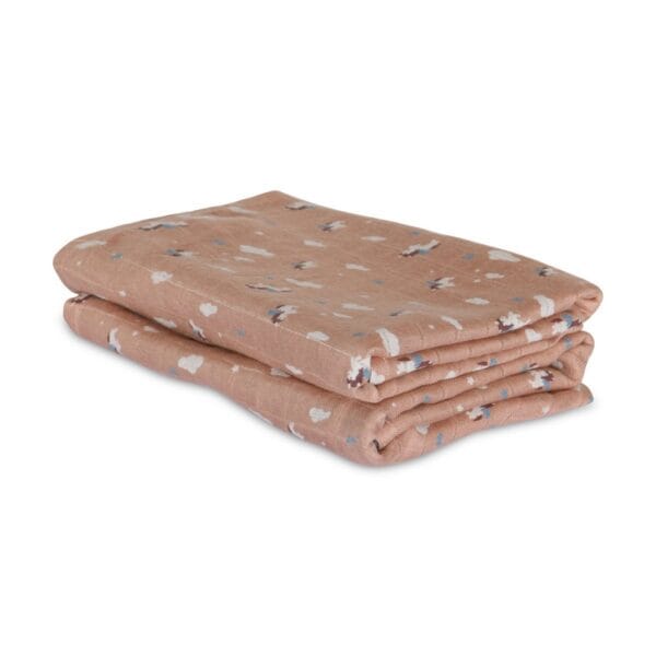 Bamboe mousseline doeken 2st. – Eenhoorn