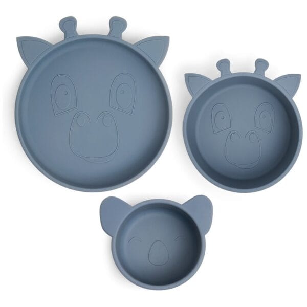 Benni siliconen dinerset 3-pack – Beringzee