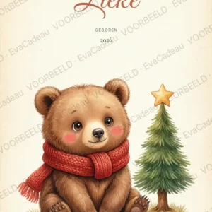 Eerste Kerst – beertje